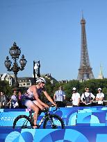 (PARIS2024)FRANCE-PARIS-OLY-TRIATHLON