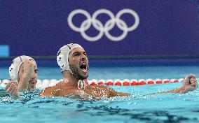 (PARIS2024) FRANCE-SAINT-DENIS-OLY-WATER POLO