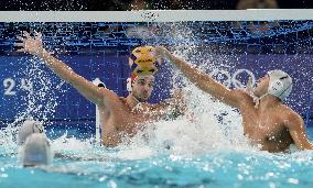 (PARIS2024) FRANCE-SAINT-DENIS-OLY-WATER POLO