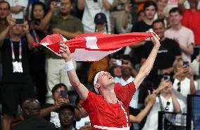 Paris 2024 - Badminton - Viktor Axelsen Wins Gold