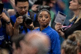 Paris 2024 - Simone Biles At Women's Beam Final