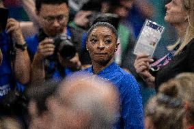 Paris 2024 - Simone Biles At Women's Beam Final