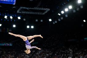 Paris 2024 - Alice D'Amato Wins Gold On Beam