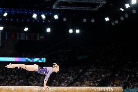 Paris 2024 - Alice D'Amato Wins Gold On Beam