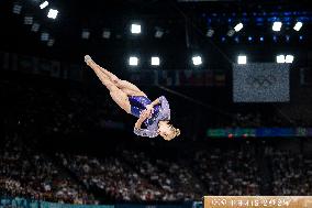 Paris 2024 - Alice D'Amato Wins Gold On Beam