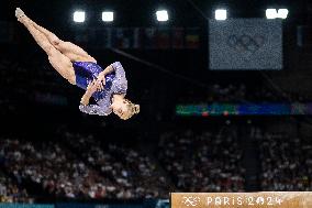 Paris 2024 - Alice D'Amato Wins Gold On Beam