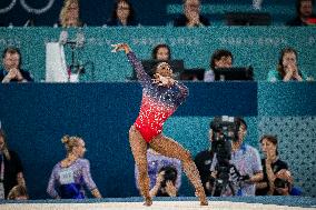 Paris 2024 - Gymnastics Floor - Simone Biles Wins Silver