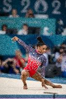 Paris 2024 - Gymnastics Floor - Simone Biles Wins Silver