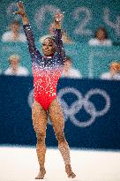 Paris 2024 - Gymnastics Floor - Simone Biles Wins Silver