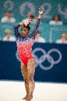 Paris 2024 - Gymnastics Floor - Simone Biles Wins Silver