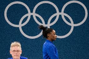 Paris 2024 - Gymnastics Floor - Simone Biles Wins Silver