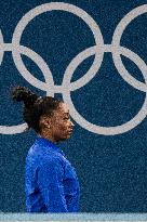 Paris 2024 - Gymnastics Floor - Simone Biles Wins Silver