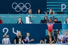 Paris 2024 - Gymnastics Floor - Simone Biles Wins Silver