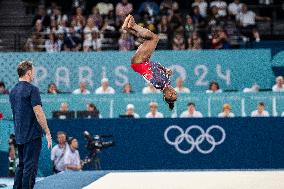 Paris 2024 - Gymnastics Floor - Simone Biles Wins Silver