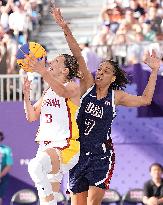 (PARIS2024) FRANCE-PARIS-OLY-3x3 BASKETBALL