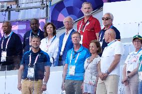 Paris 2024 - Royals At Athletics Event