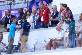 Paris 2024 - Royals At Athletics Event