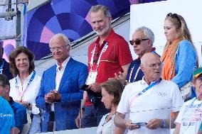 Paris 2024 - Royals At Athletics Event