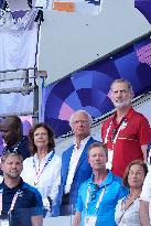 Paris 2024 - Royals At Athletics Event