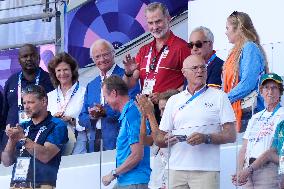 Paris 2024 - Royals At Athletics Event