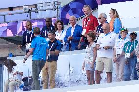 Paris 2024 - Royals At Athletics Event