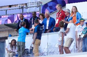 Paris 2024 - Royals At Athletics Event