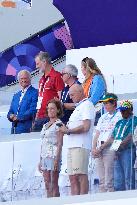 Paris 2024 - Royals At Athletics Event