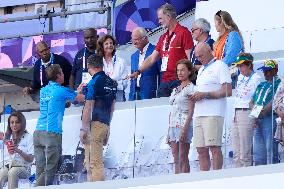 Paris 2024 - Royals At Athletics Event