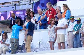 Paris 2024 - Royals At Athletics Event