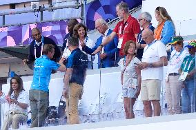 Paris 2024 - Royals At Athletics Event