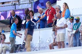 Paris 2024 - Royals At Athletics Event