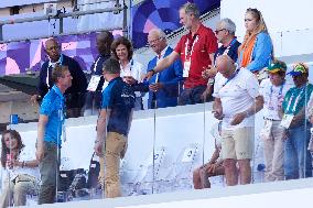 Paris 2024 - Royals At Athletics Event