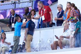 Paris 2024 - Royals At Athletics Event