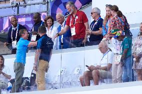 Paris 2024 - Royals At Athletics Event