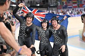 Paris 2024 - Track Cycling - Team Great Britain Wins Gold