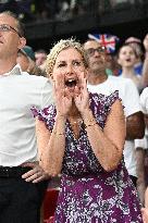 Paris 2024 - Track Cycling - Duchess Of Edimburg Sophie Reacts To Great Britain Victory