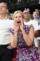 Paris 2024 - Track Cycling - Duchess Of Edimburg Sophie Reacts To Great Britain Victory