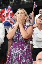 Paris 2024 - Track Cycling - Duchess Of Edimburg Sophie Reacts To Great Britain Victory