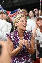 Paris 2024 - Track Cycling - Duchess Of Edimburg Sophie Reacts To Great Britain Victory