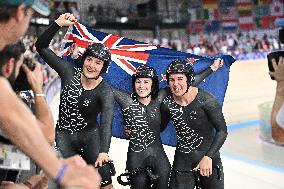 Paris 2024 - Track Cycling - Team Great Britain Wins Gold