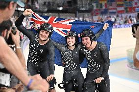 Paris 2024 - Track Cycling - Team Great Britain Wins Gold