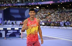 (PARIS2024) FRANCE-PARIS-OLY-ATHLETICS-POLE VAULT-MEN