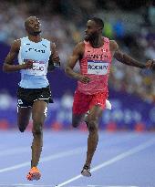 (PARIS2024) FRANCE-PARIS-OLY-ATHLETICS-200M-MEN