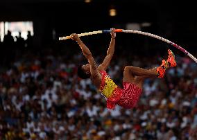 (PARIS2024) FRANCE-PARIS-OLY-ATHLETICS-POLE VAULT-MEN