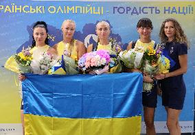 Ukrainian athletes come back home from Paris 2024 OlympicsUkrainian athletes come back home from Paris 2024 Olympics