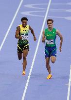 (PARIS2024) FRANCE-PARIS-OLY-ATHLETICS-200M-MEN