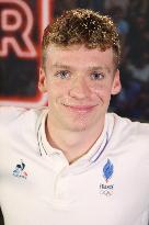 Paris 2024 - French Swimmer Leon Marchand On RMC