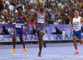 (PARIS2024) FRANCE-PARIS-OLY-ATHLETICS-200M-MEN