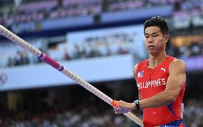 (PARIS2024) FRANCE-PARIS-OLY-ATHLETICS-POLE VAULT-MEN