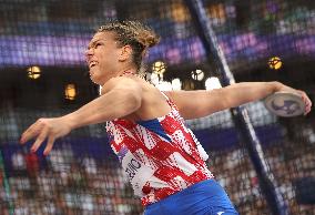 (PARIS2024) FRANCE-PARIS-OLY-ATHLETICS-DISCUS THROW-WOMEN